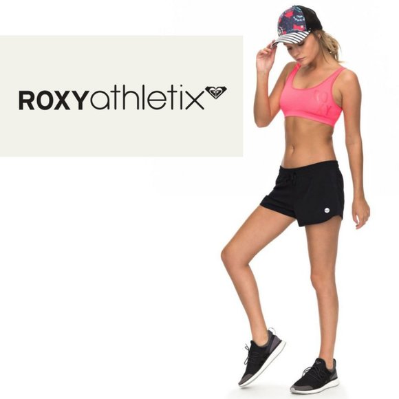 Roxy Pants - Roxy Athletix Mesh Running Shorts - Small